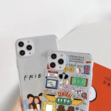 Central Perk Friends Transparent Phone  Soft Cases Phone