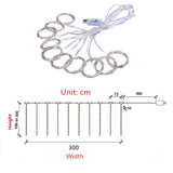 Christmas Lights USB Remote Led Curtain String Light