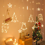 Garland Star Moon Decor Home  Light