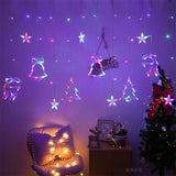 Garland Star Moon Decor Home  Light