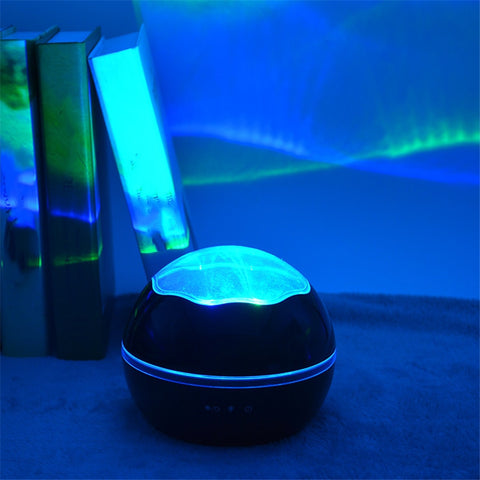 Coversage Rotating Night Light Projector Spin Starry Sky Lamp