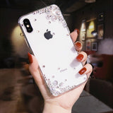 Crystal Bling Mirror Phone Case For IPhone