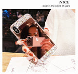 Crystal Bling Mirror Phone Case For IPhone