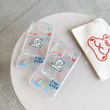 Cute Bear Phone Case For Samsung