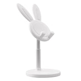 Cute Bunny Rabbit Desktop Phone Stand Portable Universal Adjustable Office