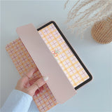 Cute Cartoon With Pencil Slot Case For iPad Cases