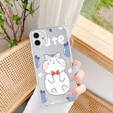 Cute Cat Phone Case For Samsung