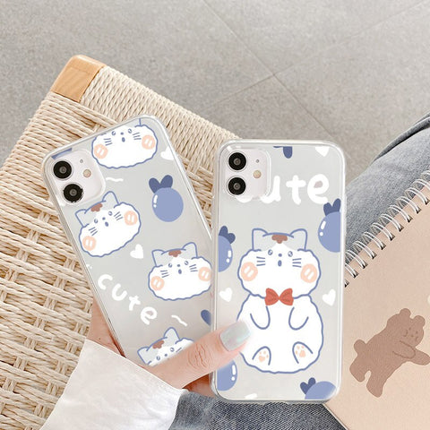 Cute Cat Phone Case For Samsung