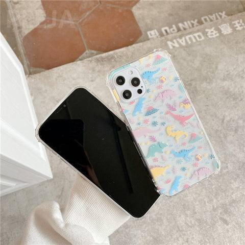 Cute Dinosaur Phone Case For Xiaomi Mi Cover For Redmi