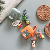 Cute Totoro Doll Pendant Headphone Case Phone