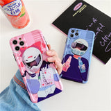 Cute Japanese Anime Girl Phone Case For iPhone  Cases