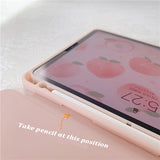 Cute Peach For iPad AIR  Pro Cases Mini  Cover Capa With PC