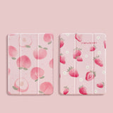 Cute Peach Strawberry Case For Ipad Pro Case Cover  PC