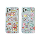 Cute Plane World Tour Map Phone Cases For Samsung