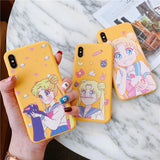 Cute Phone Case For Samsung  Cartoon Soft Back Cover