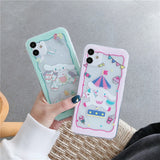 Cute Sailor Moon Printed Phone Case For iphone  Clear Capa