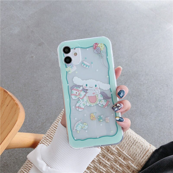 Cute Sailor Moon Printed Phone Case For iphone  Clear Capa