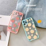 Cute Strawberry phone case for iphone