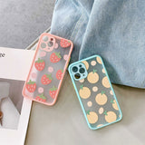 Cute Strawberry phone case for iphone