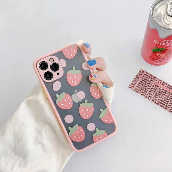 Cute Strawberry phone case for iphone