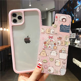 Cute Cartoon Phone Case For IPhone 2 In 1 Anime Cases