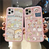 Cute Cartoon Phone Case For IPhone 2 In 1 Anime Cases