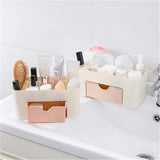 Desktop Organizer Drawer Plastic 6 Grid Cosmetics Storage Box Stationery Container Pen Holder