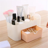 Desktop Organizer Drawer Plastic 6 Grid Cosmetics Storage Box Stationery Container Pen Holder