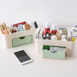 Desktop Organizer Drawer Plastic 6 Grid Cosmetics Storage Box Stationery Container Pen Holder