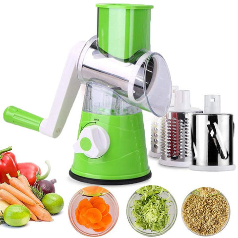 Kitchen Cook Tools 3 In 1 Multifunctional Vegetable Cutter Manual Mandoline Slicer