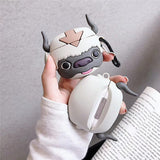 Earphone Case For Airpods  Case Lovely White Haired Anime 3D