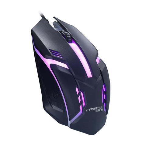 Ergonomic Wired Gaming Mouse Button LED DPI USB Computer