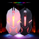 Ergonomic Wired Gaming Mouse Button LED DPI USB Computer