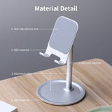 Universal Tablet Phone Holder Desk For iPhone Desktop Tablet Stand