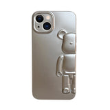 Fashion Bear Case For iPhone Violent Bear Mobile Phone Cover IMD Craft For iPhone