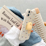 Fashion Cute Squishy Toy Soft Phone Case for iPhone