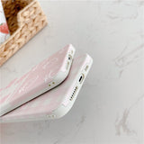 Fashion Cute Strawberry Plaid Leather Phone iPhone Phone Case