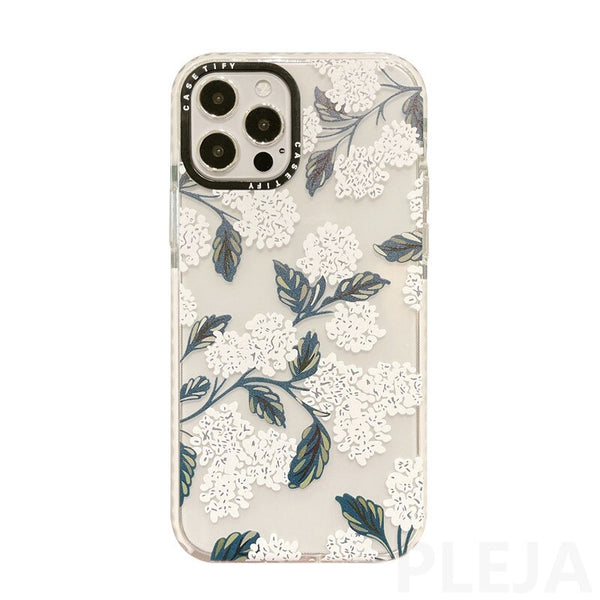 Fashion Flowers Pattern Phone Case For iPhone