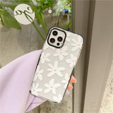 Fashion Flowers Pattern Phone Case For iPhone