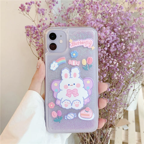 Fashion Glitter Liquid Quicksand Case for IPhone