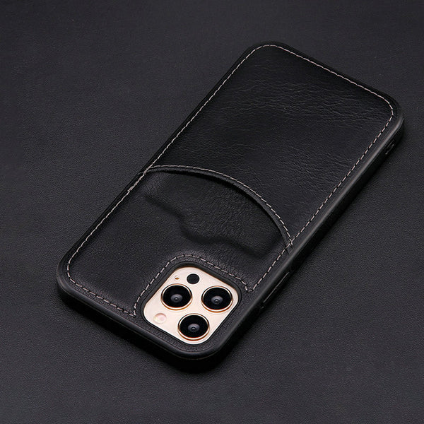 Luxury PU Leather Case With Wallet Credit Card Slot Case for IPhone