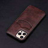 Fashion Wallet Credit Card Slot Back Cover For iPhone  Max Luxury PU Leather Case