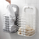 Bathroom Folding Laundry Basket Storage Washing Hamper