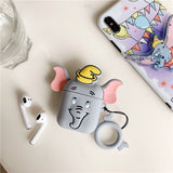 Earphone Protect Case Cute Cartoon Elephant Cover