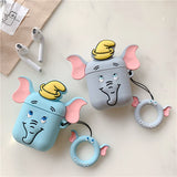 Earphone Protect Case Cute Cartoon Elephant Cover