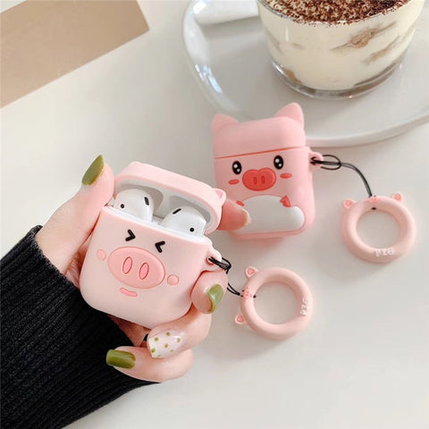 For AirPods Case Cute Cartoon Earphone Cases Phone