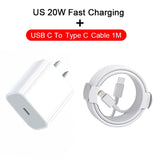 For Apple Original 20W Fast Charger for IPhone Fast Charge Cable