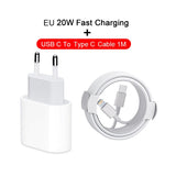 For Apple Original 20W Fast Charger for IPhone Fast Charge Cable