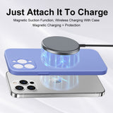 Magsafe Magnetic Wireless Charging Case For iPhone Liquid Silicone Cover