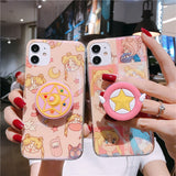 For iPhone Huawei  Case kawaii Sailor Moon Phone Case